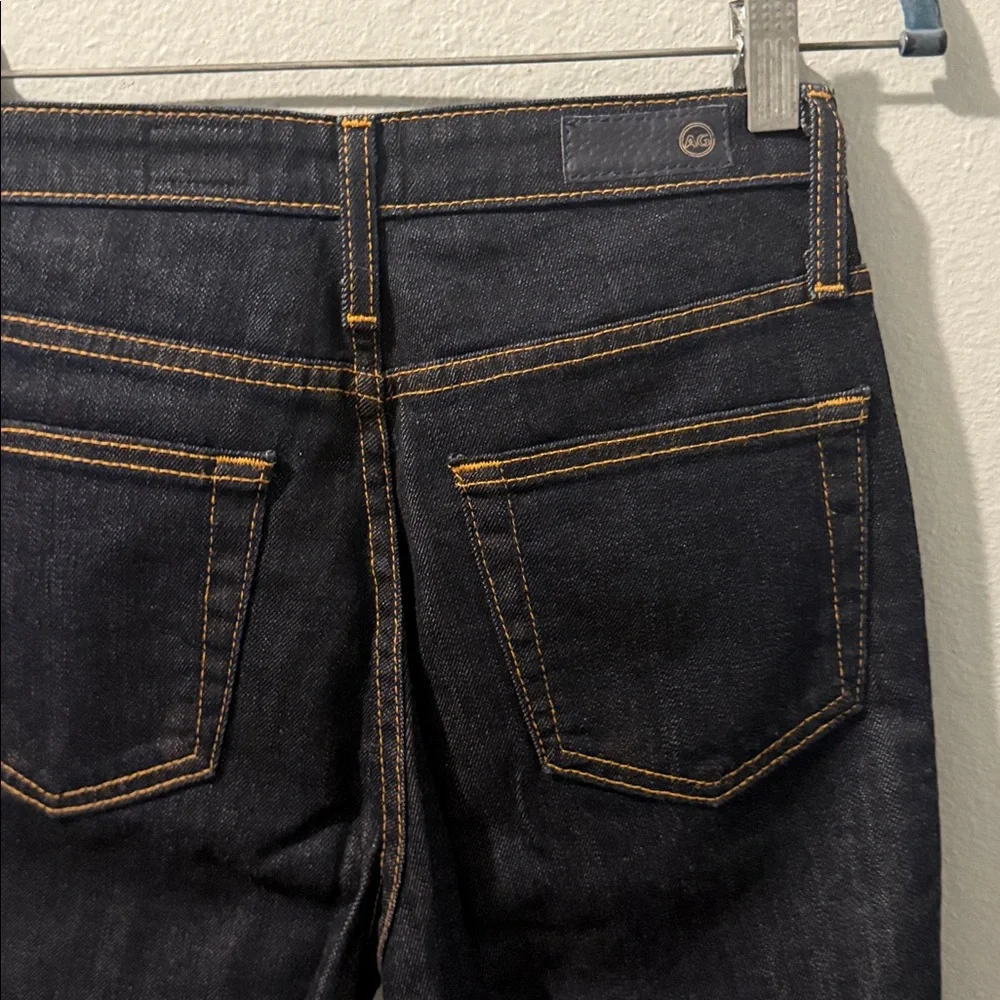 AG Adriano Goldschmied Isabelle Button-Up Jeans - Dark Indigo - Picture 3 of 3